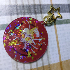 2" Winged Lucifer Morningstar Hazbin Hotel [Acrylic Charm]